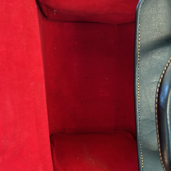 Black Leather Camera Bag Vintage - Picture 7 of 9